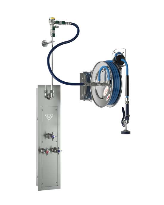 T&S introduces new EasyInstall Hose Reel Cabinet for problem-free installation