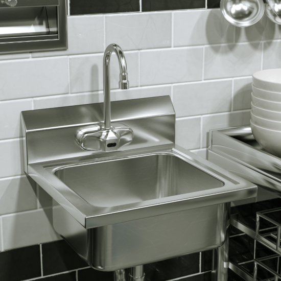 Hygiene in the kitchen: Where and why sensor faucets have a role
