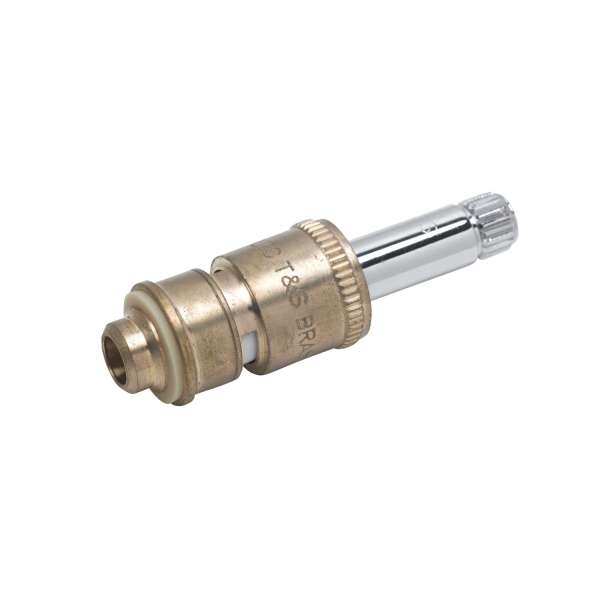 T & S Brass® Eterna(TM) stem assembly with spring - Hot - Master Plumber®